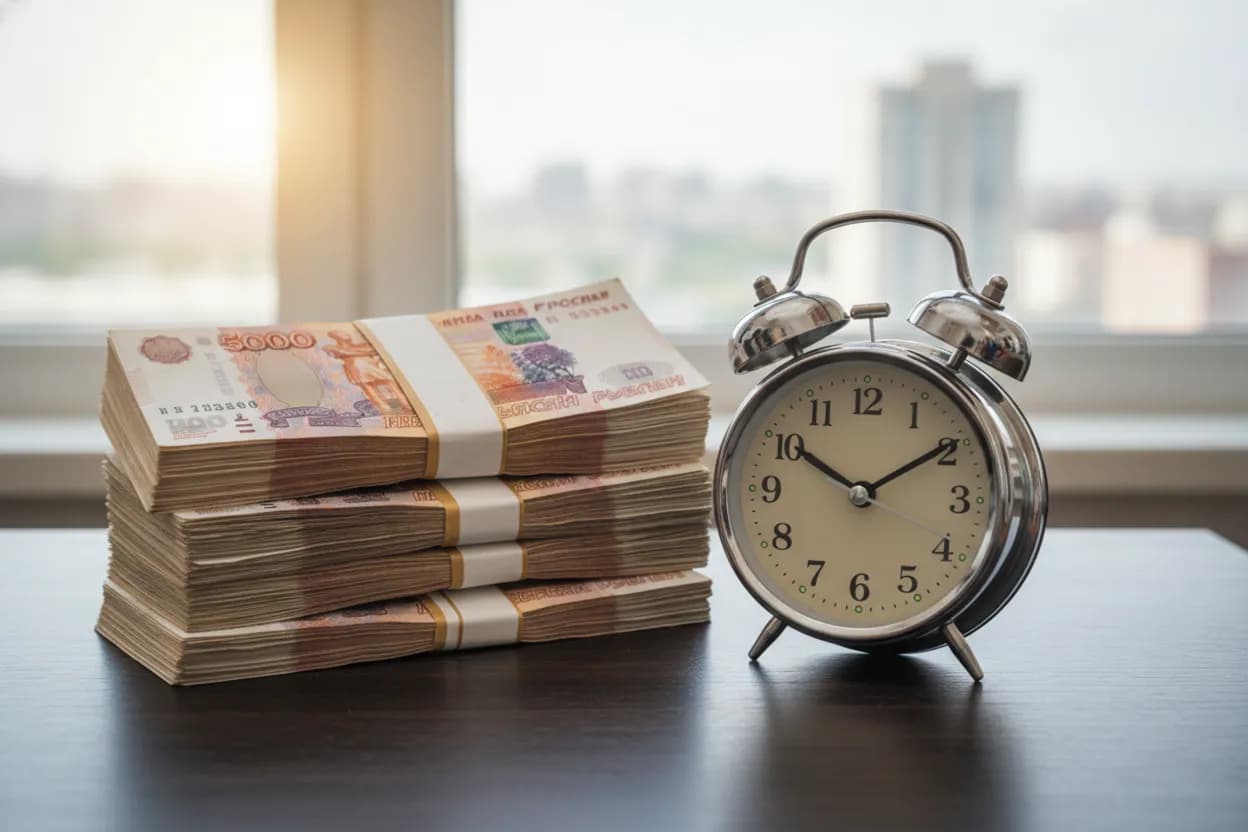 Деньги на столе